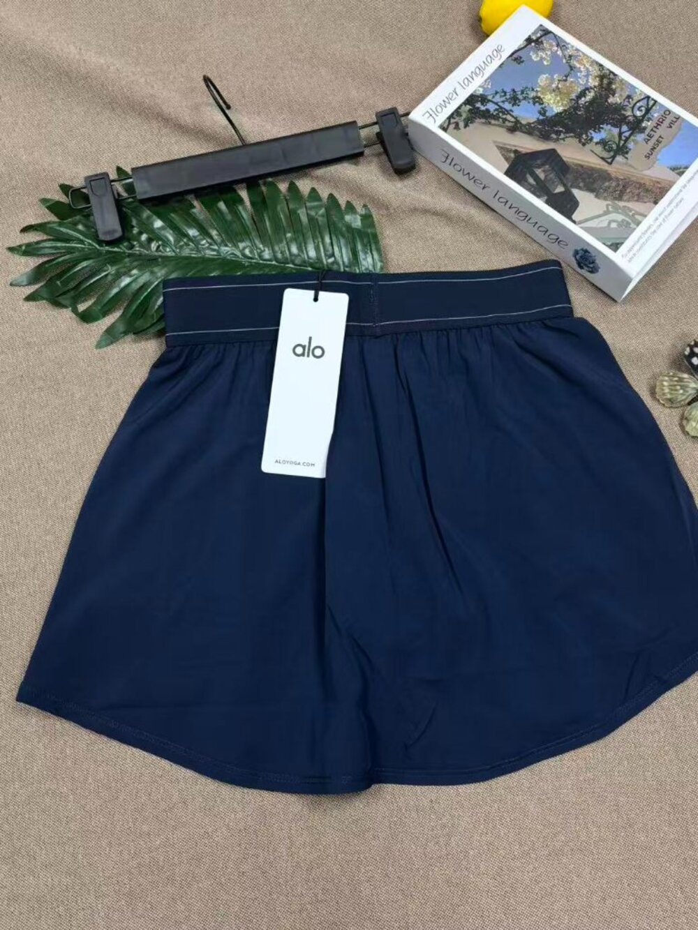 🏌️♀️ALO Yoga Match Point Tennis Skirt Navy Blue High-Waisted Sizes XS–M💃 - Picture 3 of 8